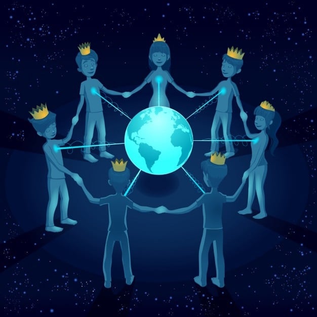 A graphic illustrating the triple bottom line: people, planet, and profit, with interconnected circles showing how they support each other. The visuals should be clean and simple to understand, emphasizing the balance between these three elements.