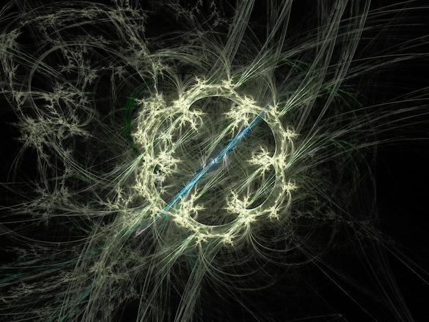 An abstract image representing the intersection of quantum computing and classical computing systems, showing how quantum algorithms can enhance and secure the transfer of data between the two. The visual should emphasize interoperability and security.