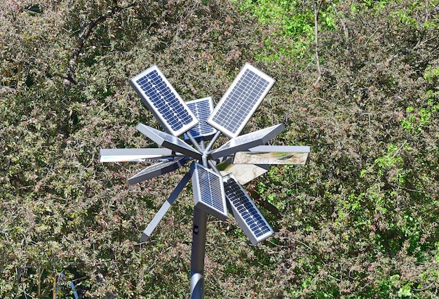 A visual illustrating a smart grid system with various components (solar panels, wind turbines, energy storage, data centers) connected and communicating. The image is set against a backdrop of a modern city skyline, emphasizing the integration of renewable energy technologies into urban infrastructure.