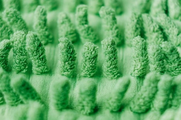 A detailed, microscopic image of a plant cell undergoing CRISPR-mediated gene editing. The visual should highlight the precision of the CRISPR-Cas9 system targeting a specific DNA sequence within the cell's nucleus, illustrating the technology's accuracy.