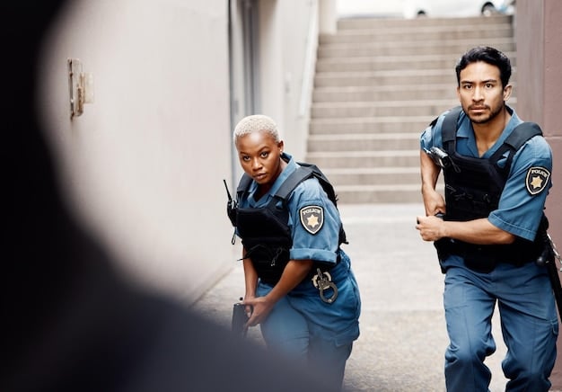 A group of US and Latin American law enforcement officers collaborating during a joint training exercise, focusing on border security and counter-narcotics operations.