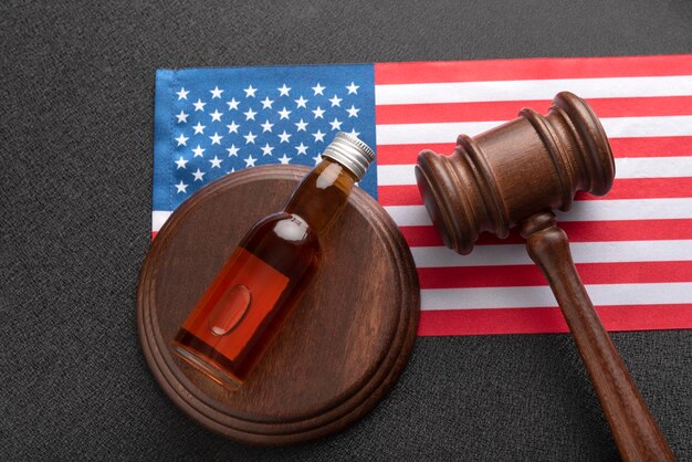 A gavel resting on top of a book with the Federal Reserve seal, symbolizing the Fed's authority and role in monetary policy decisions.