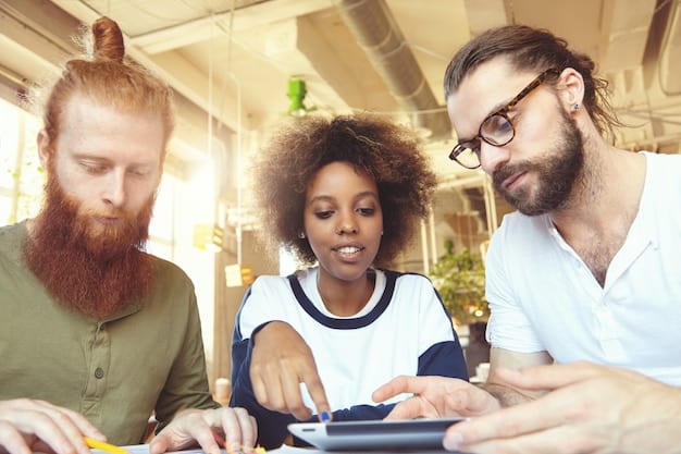 A diverse group of people from different backgrounds engaged in a collaborative online meeting or discussion, symbolizing community building and engagement through digital platforms.