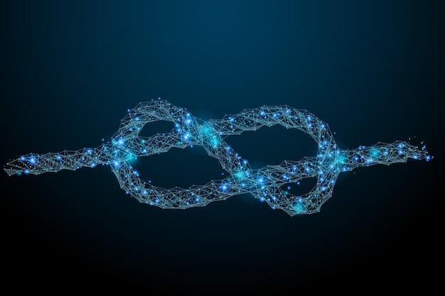A visually striking image symbolizing blockchain in healthcare. It features a DNA double helix intertwined with a blockchain network. Each node in the network represents a secure data point, emphasizing the security and integrity of patient information. The color palette includes blues, greens, and whites, conveying trust, health, and technological innovation.