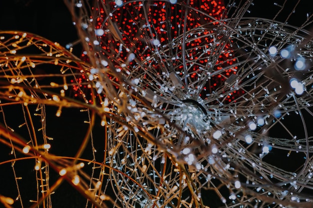 An intricate and abstract digital rendering of a neural network or complex computational pathways, with glowing nodes and connecting lines, representing the complex nature of quantum algorithms and data processing.