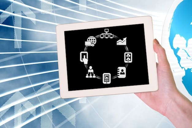 An infographic showing data flow from a user's device through different tech company departments (marketing, product, engineering) with clear labels for 