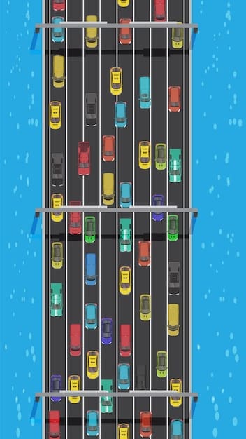 A diagram illustrating the layered regulatory landscape for autonomous vehicles in the US, showing federal guidelines at the top, followed by various state-specific regulations and city ordinances.