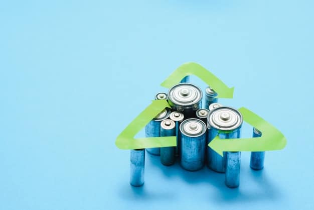 A visual representation of the EV battery lifecycle, from raw material extraction and manufacturing to usage, recycling, and potential second-life applications.